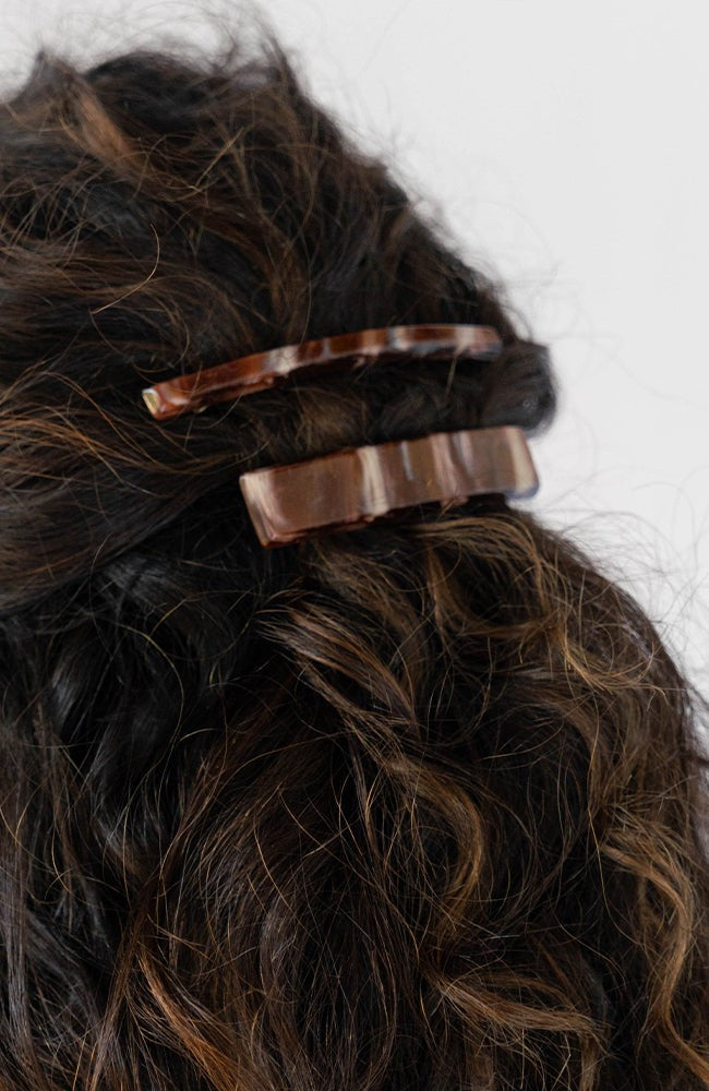 Classic Rectangle Barrette - French Classic
