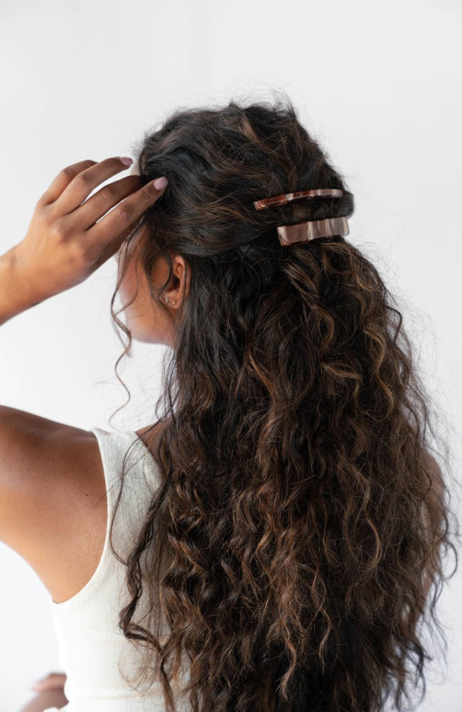 Classic Rectangle Barrette - French Classic