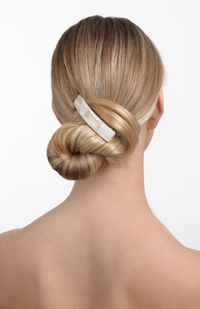 Classic Rectangle Barrette - French Classic