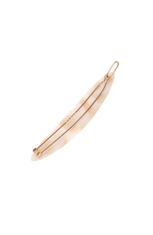 Oblong Tige Boule Barrette - Classic