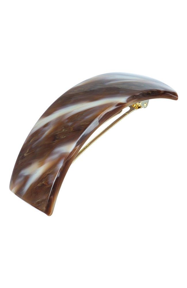Rectangle Volume Barrette - French Classic