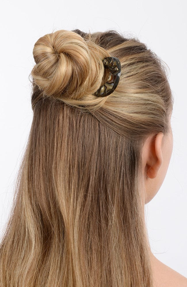 Notched Chignon Pin - Classic