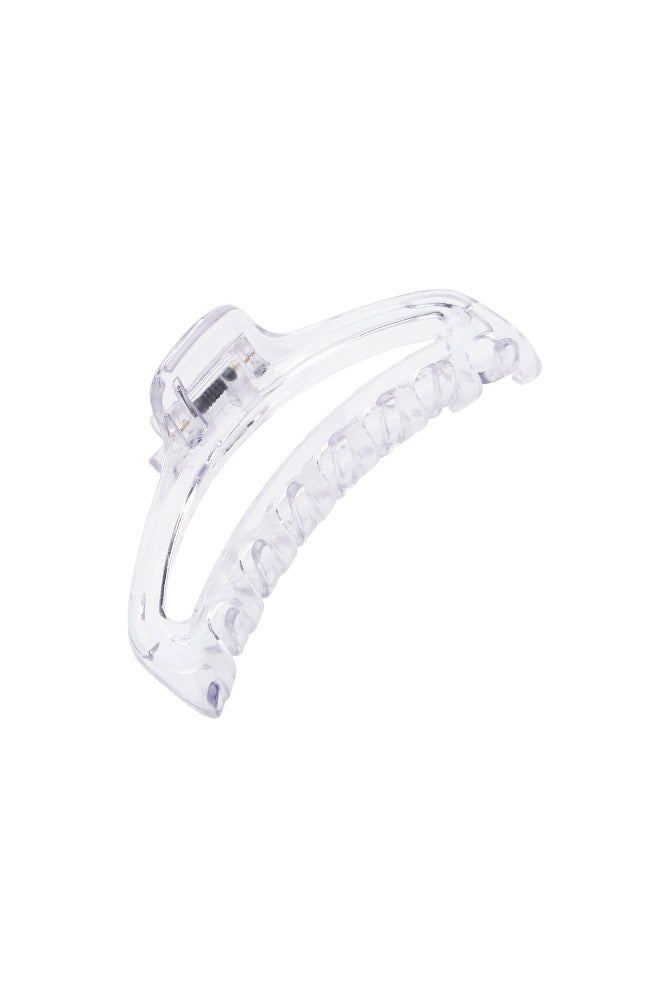Belle Small Narrow Cutout Curve Claw Clip