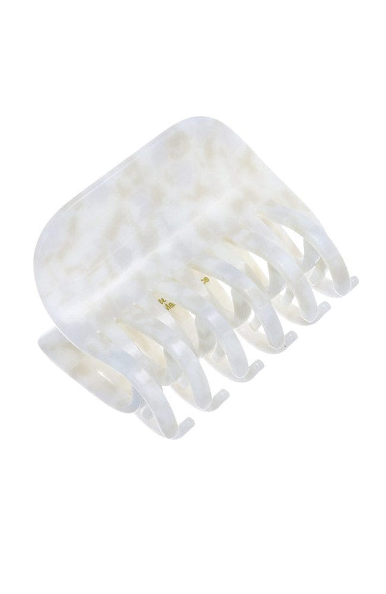Large Double Tooth Claw Clip - Coconut Milk