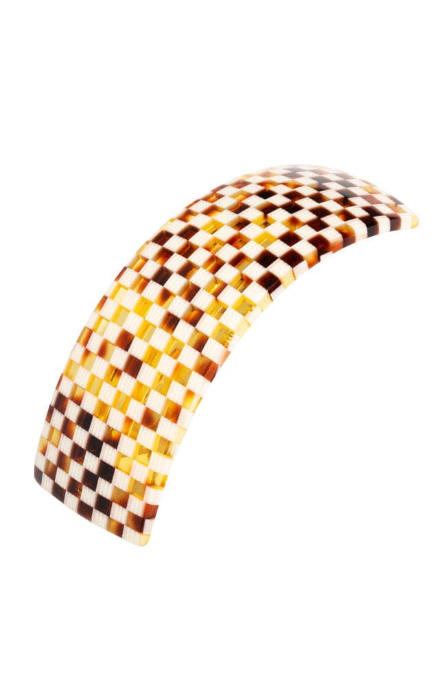 Rectangle Volume Barrette - French Classic