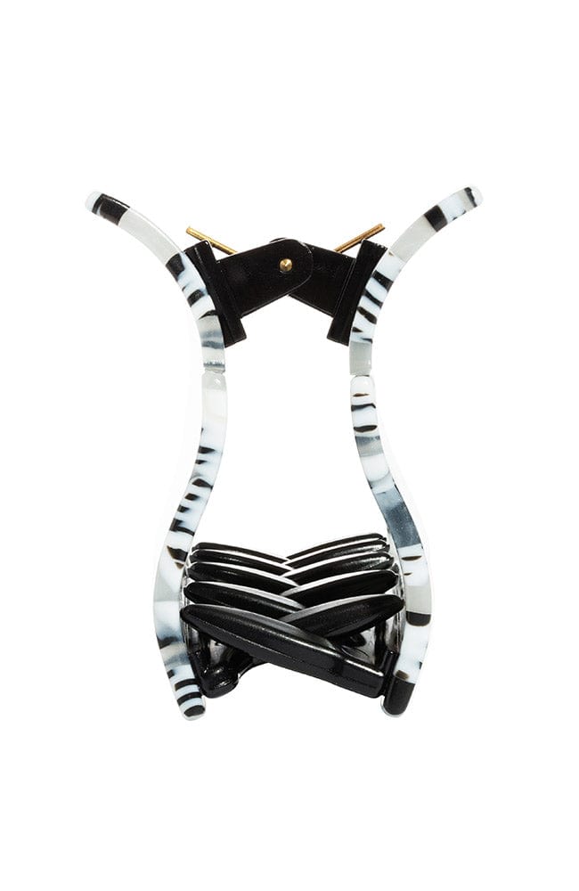 Large Cutout Rectangle Claw Clip - Hesperi
