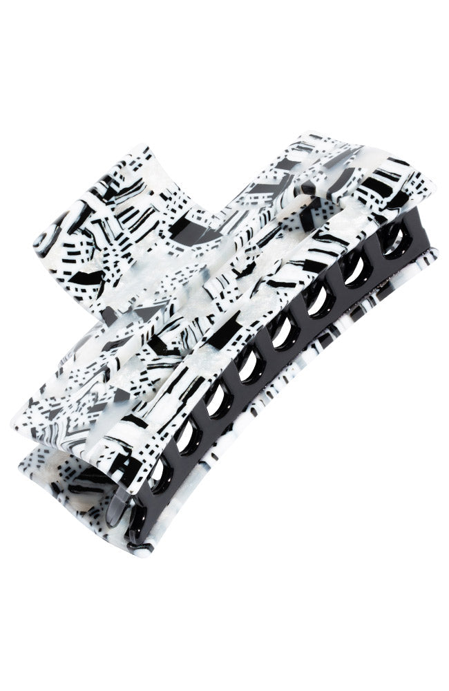 Large Cutout Rectangle Claw Clip - Hesperi