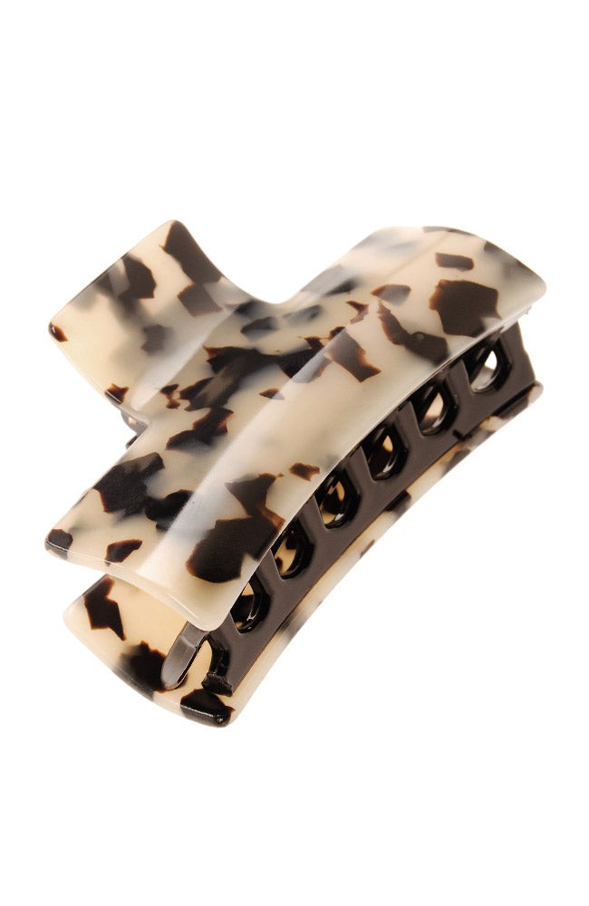 Large Solid Rectangle Claw Clip - Classic