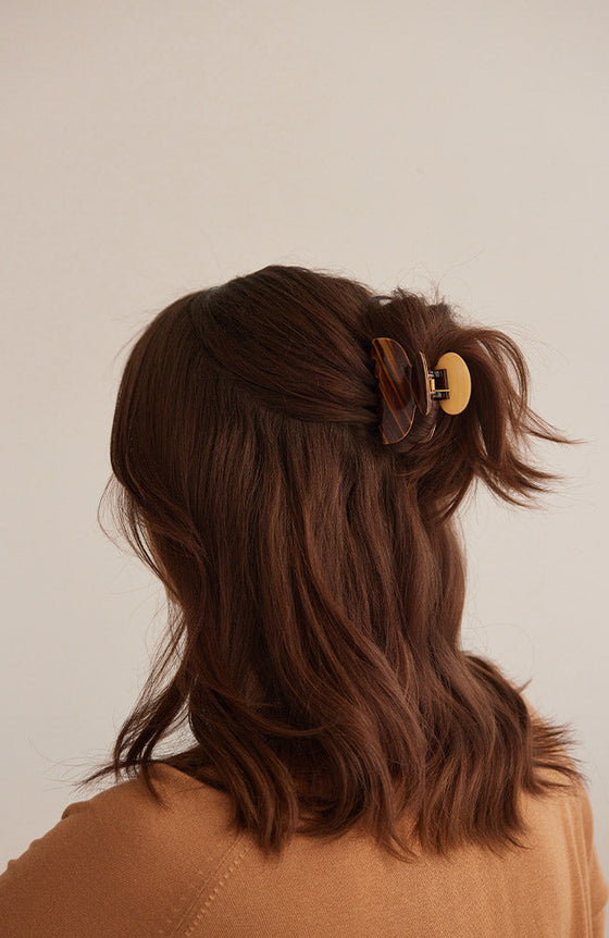 Small Couture Claw Clip - Tiger