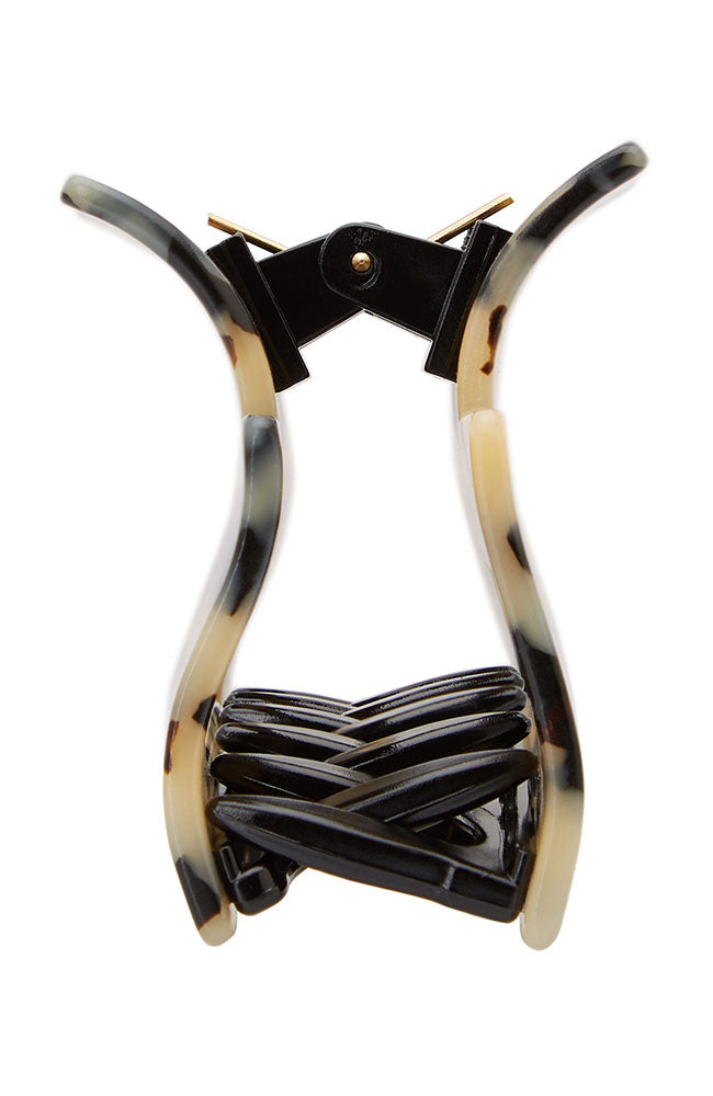 Large Cutout Rectangle Claw Clip - Classic