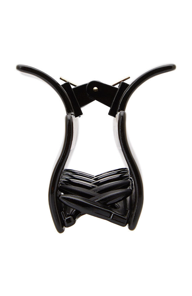 Large Cutout Rectangle Claw Clip - Classic