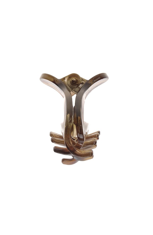 Belle Small Narrow Cutout Curve Claw Clip