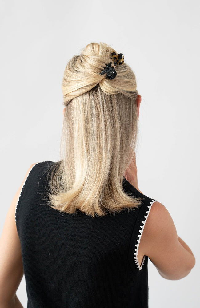 Mini Couture Claw Clip - French Classic