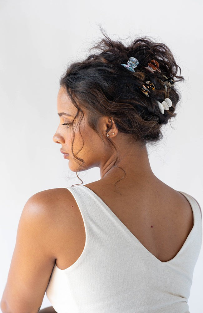 Mini Couture Claw Clip - French Classic