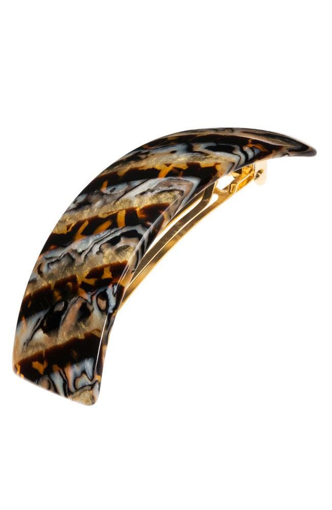 Rectangle Volume Barrette - French Classic