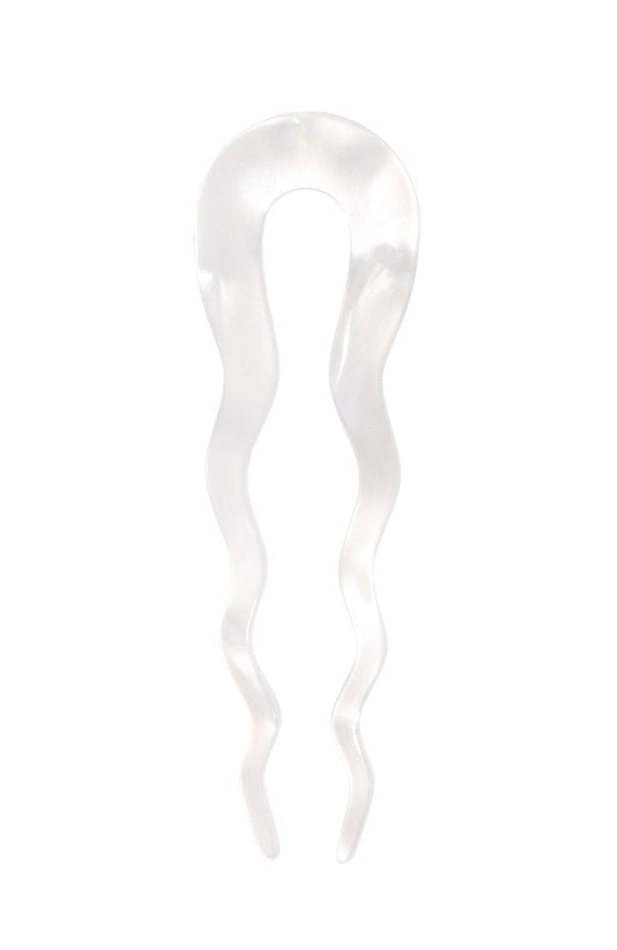 Wavy Tooth Chignon Pin - Classic