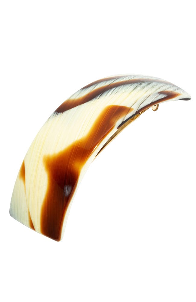Rectangle Volume Barrette - French Classic