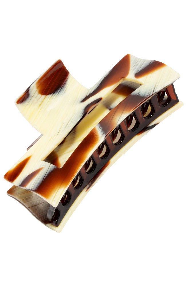 Large Cutout Rectangle Claw Clip - Classic