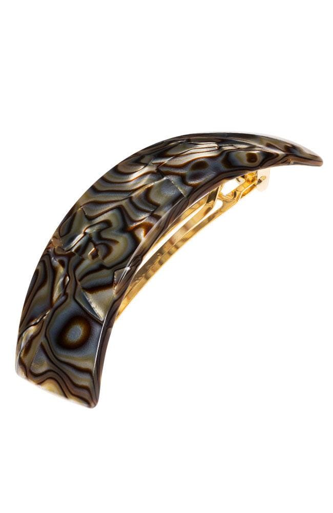 Rectangle Volume Barrette - French Classic