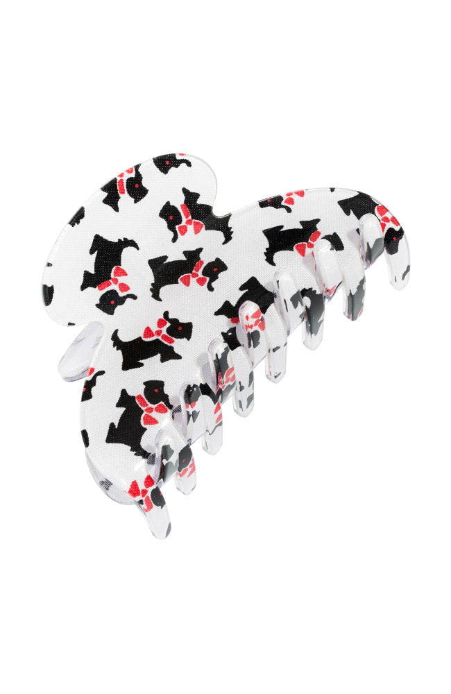 Couture Claw Clip - Scottie Dog