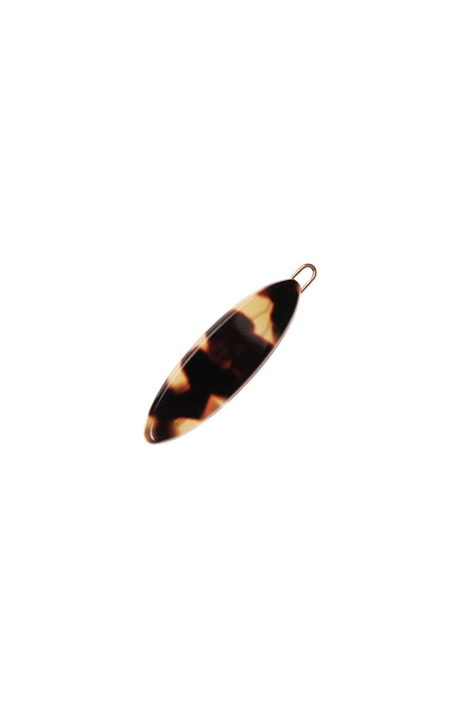 Mini Oblong Tige Boule Barrette - Classic