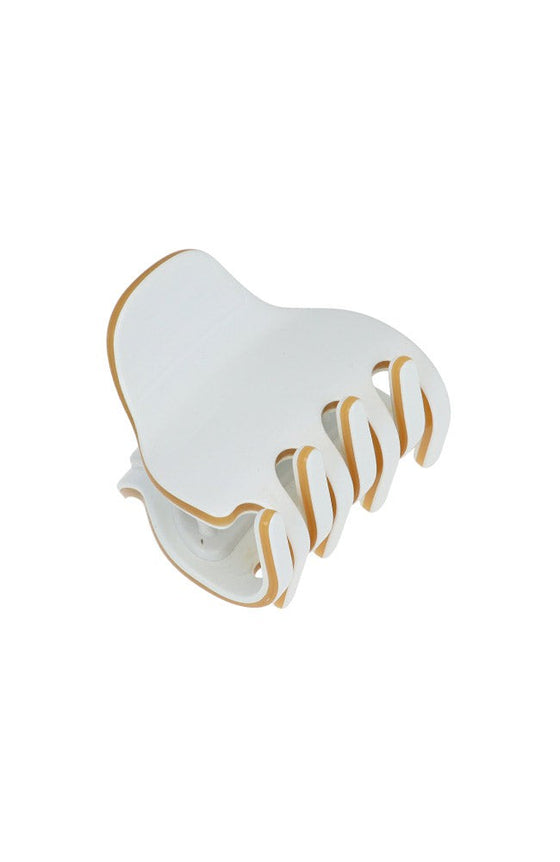 Small Jupiter Claw Clip - Latte